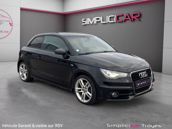 Audi a1 a1 1.6 tdi 105 s line sièges chauffant climatisation auto semi-cuir garantie 12 mois occasion barberey simplicicar...