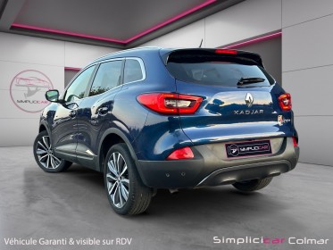 Renault kadjar tce 130 intens moteur à chaine camera recul garantie 12 mois occasion simplicicar colmar simplicicar...