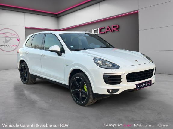 Porsche cayenne 3.0 v6 416 ch s e-hybrid tiptronic a état proche du neuf garantie 12 mois occasion simplicicar mery-sur-oise...