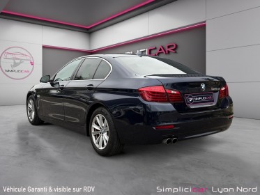 Bmw serie 5 f10 lci 525d 218 ch executive a grantie 12 mois / camera recul / camera 360 occasion simplicicar lyon nord...