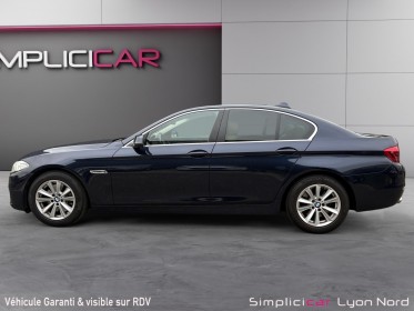 Bmw serie 5 f10 lci 525d 218 ch executive a grantie 12 mois / camera recul / camera 360 occasion simplicicar lyon nord...