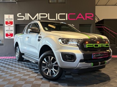 Ford ranger super cabine 2.0 ecoblue 213 wildtrak - tva récupérable - garantie 12 mois - occasion  simplicicar aix les...