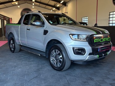 Ford ranger super cabine 2.0 ecoblue 213 wildtrak - tva récupérable - garantie 12 mois - occasion  simplicicar aix les...