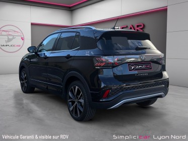 Volkswagen t-cross 1.5l tsi 150 r line occasion simplicicar lyon nord simplicicar simplicibike france