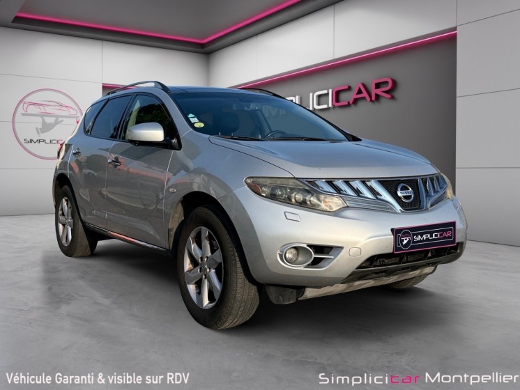 Nissan murano 3.5 v6 all-mode 4x4 cvt éthanol garantie 12 mois occasion montpellier (34) simplicicar simplicibike france Nissan murano 3.5 v6 all-mode 4x4 cvt éthanol garantie 12 mois occasion montpellier (34) simplicicar simplicibike france