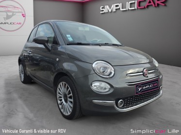 Fiat 500 serie 6 1.2 69 ch eco pack club//1 ere main//garantie 12 mois// occasion simplicicar lille  simplicicar simplicibike...