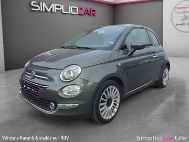 Fiat 500 serie 6 1.2 69 ch eco pack club//1 ere main//garantie 12 mois// occasion simplicicar lille  simplicicar simplicibike...