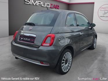 Fiat 500 serie 6 1.2 69 ch eco pack club//1 ere main//garantie 12 mois// occasion simplicicar lille  simplicicar simplicibike...