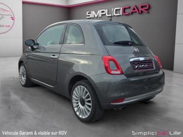 Fiat 500 serie 6 1.2 69 ch eco pack club//1 ere main//garantie 12 mois// occasion simplicicar lille  simplicicar simplicibike...