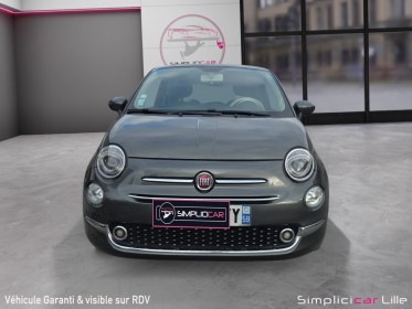 Fiat 500 serie 6 1.2 69 ch eco pack club//1 ere main//garantie 12 mois// occasion simplicicar lille  simplicicar simplicibike...