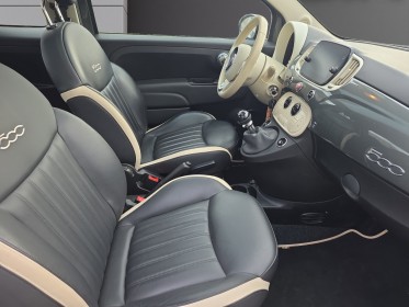 Fiat 500 serie 6 1.2 69 ch eco pack club//1 ere main//garantie 12 mois// occasion simplicicar lille  simplicicar simplicibike...
