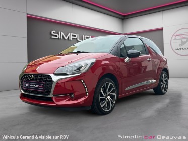 Ds ds 3 110 bva so chic entretien complet distribution neuve garantie 12mois occasion parc voitures beauvais simplicicar...