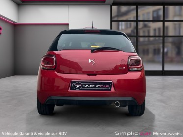 Ds ds 3 110 bva so chic entretien complet distribution neuve garantie 12mois occasion parc voitures beauvais simplicicar...