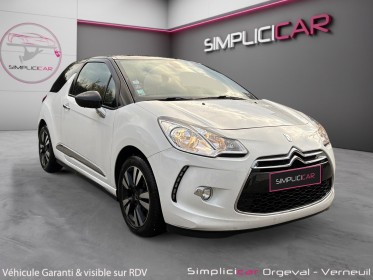 Ds ds 3 110ch ss bvm5 so chic/ caméra de recul occasion simplicicar orgeval  simplicicar simplicibike france