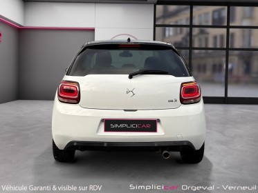 Ds ds 3 110ch ss bvm5 so chic/ caméra de recul occasion simplicicar orgeval  simplicicar simplicibike france