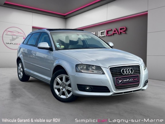 Audi a3 sportback 2.0 tdi 140 dpf ambition luxe - 1ère main - entretien audi occasion simplicicar lagny  simplicicar...