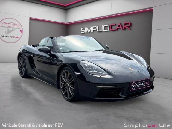 Porsche 718 boxster 2.5i s 350 ch pdk / 23 510 euros d'options occasion simplicicar lille  simplicicar simplicibike france