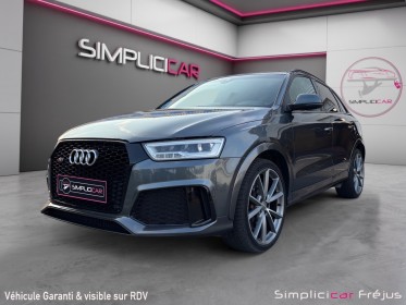 Audi rs q3 2.5 tfsi 340 ch quattro s tronic 7 occasion simplicicar frejus  simplicicar simplicibike france