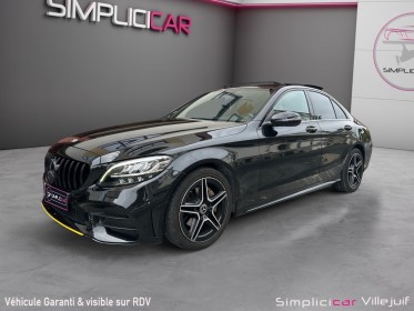 Mercedes classe c 200 d 9g-tronic amg line, toit ouvrant/panoramique, siège chauffant, caméra 360, apple carplay,...