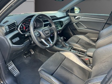 Audi q3 sportback 45 tfsi 230 ch s-tronic 7 quattro s-line - caméra 360 - bang  olufsen - garantie 12 mois occasion...