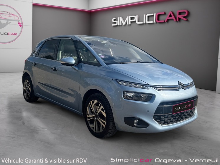 Citroen c4 picasso thp 155 exclusive/ caméra de recul/ sièges massants occasion simplicicar orgeval  simplicicar...
