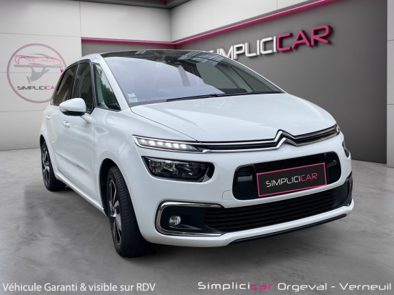 Citroen c4 spacetourer 165 ss eat6 shine/ carplay/ moteur a chaine/ 1 ère main/suivit citroen/camera de recul occasion...