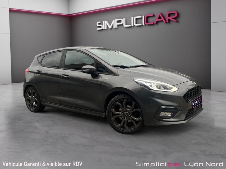 Ford fiesta 1.0 ecoboost 100 ch ss bvm6 st-line  garantie 12 mois occasion simplicicar lyon nord simplicicar simplicibike...