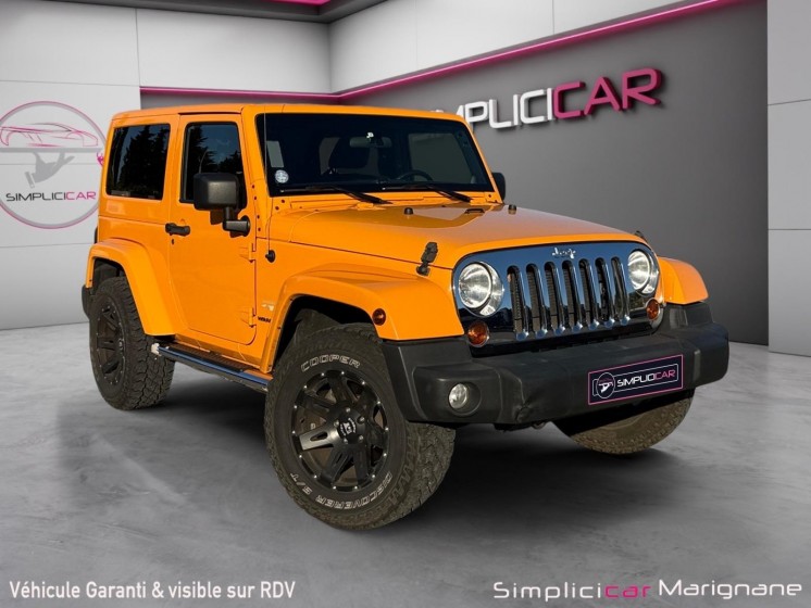 Jeep wrangler sahara 3.6 v6 284 ch 4x4 - suivi complet - kit gpl homologuÉ - toit souple dur - garantie 12 mois occasion... Jeep wrangler sahara 3.6 v6 284 ch 4x4 - suivi complet - kit gpl homologuÉ - toit souple dur - garantie 12 mois occasion...