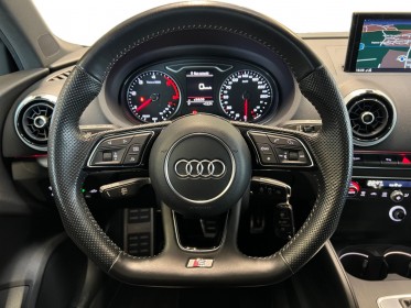 Audi a3 berline 2.0 tdi 184 s tronic 6 quattro s line - matrix led - sieges rs - jantes rotor 19 - sieges chauffants occasion...