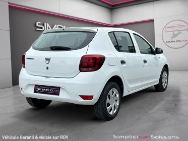 Dacia sandero 1.0 sce 75 ch access - 1°main/suivi renault - garantie 12 mois occasion simplicicar soissons simplicicar...