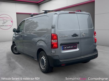 Opel vivaro fourgon l1h1 1.5 diesel 120 ch bvm6 - clim auto - faible km - occasion simplicicar compiegne simplicicar...