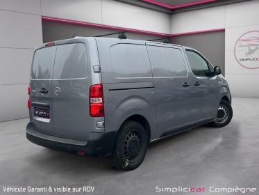 Opel vivaro fourgon l1h1 1.5 diesel 120 ch bvm6 - clim auto - faible km - occasion simplicicar compiegne simplicicar...