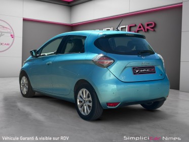 Renault zoe r110 zen - carplay - batterie location - garantie 12 mois occasion simplicicar nimes - rb auto simplicicar...