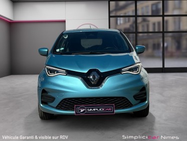 Renault zoe r110 zen - carplay - batterie location - garantie 12 mois occasion simplicicar nimes - rb auto simplicicar...