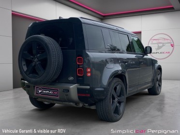 Land rover defender 110 p400e phev bva8 x-dynamic hse - suivi land/meridian/toit ouvrant/jantes 22 - garantie constructeur...