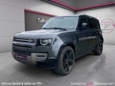 Land rover defender 110 p400e phev bva8 x-dynamic hse - suivi land/meridian/toit ouvrant/jantes 22 - garantie constructeur...