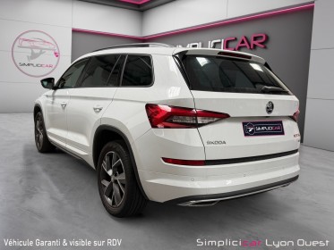 Skoda kodiaq 2.0 tdi 190 scr dsg7 4x4 5pl sportline - garantie 12 mois occasion simplicicar lyon ouest simplicicar...