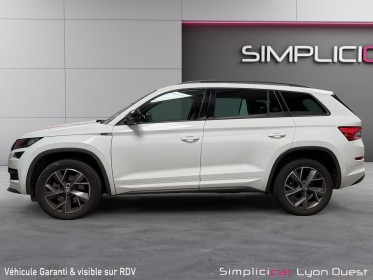 Skoda kodiaq 2.0 tdi 190 scr dsg7 4x4 5pl sportline - garantie 12 mois occasion simplicicar lyon ouest simplicicar...