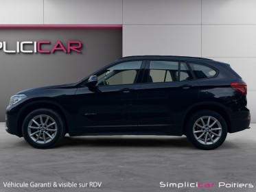 Bmw x1 f48 sdrive 16d 116 ch lounge toit ouvrant caméra de recul radar av ar garantie 12 mois occasion simplicicar poitiers...
