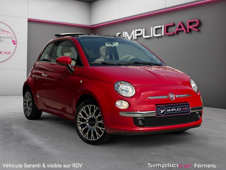 Fiat 500 serie 3 1.2 69 ch lounge - toit ouvrant - 1ere main - faible km - excellent état - garantie 12 mois occasion...