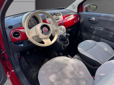 Fiat 500 serie 3 1.2 69 ch lounge - toit ouvrant - 1ere main - faible km - excellent état - garantie 12 mois occasion...