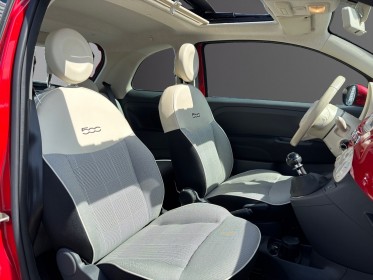 Fiat 500 serie 3 1.2 69 ch lounge - toit ouvrant - 1ere main - faible km - excellent état - garantie 12 mois occasion...