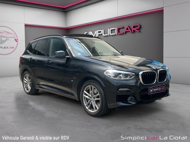 Bmw x3 g01 xdrive 30e 292ch bva8 m sport tva recuperable première main entretien bmw occasion simplicicar la ciotat...