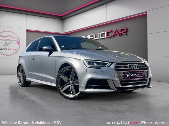 Audi s3 s3 2.0 tfsi 310 s tronic 7 quattro garantie 1 an occasion parc voitures beauvais simplicicar simplicibike france