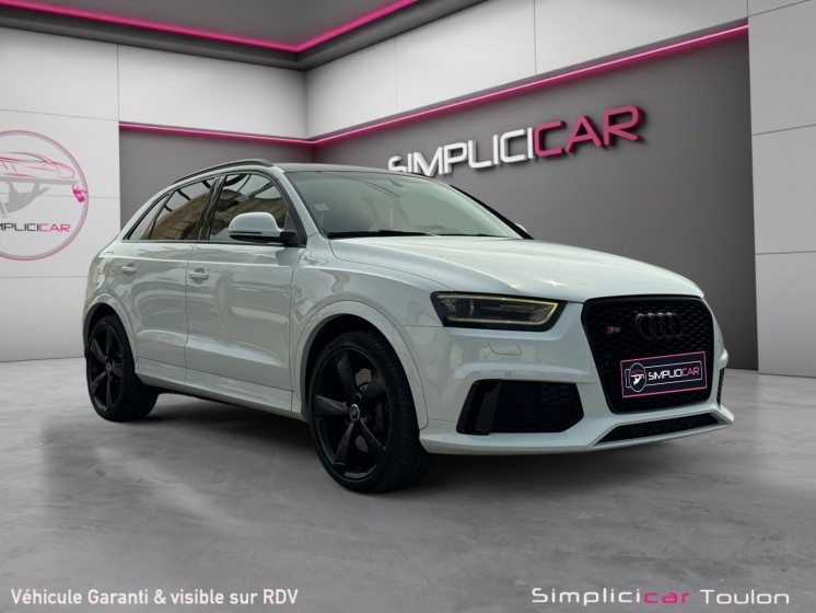 Audi rs q3 2.5 tfsi 310 ch quattro s tronic 7 bose pack carbone garantie 12 mois occasion simplicicar toulon est simplicicar...