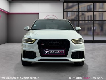 Audi rs q3 2.5 tfsi 310 ch quattro s tronic 7 bose pack carbone garantie 12 mois occasion simplicicar toulon est simplicicar...