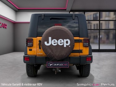Jeep wrangler 2.8 crd 200 mountain hartop avec bache mousse protection sur les arceaux garantie 12 mois occasion simplicicar...