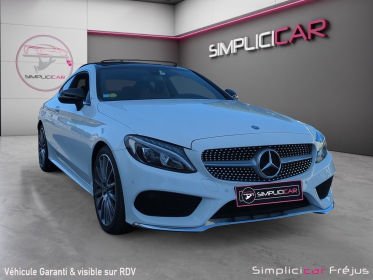 Mercedes classe c coupe 250 d 9g-tronic fascination amg toit ouvrant, garantie 12 mois occasion simplicicar frejus ...
