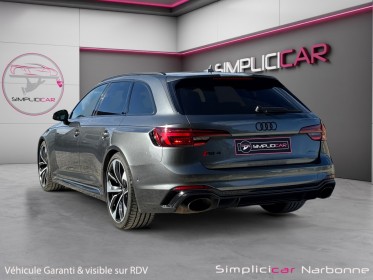 Audi rs4 avant v6 2.9 tfsi 450 ch tiptronic 8 sièges chauffant massant carplay garantie 12 mois occasion simplicicar...