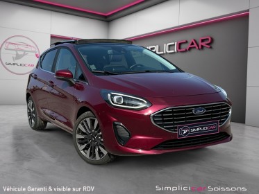 Ford fiesta 1.0 flexifuel 95 ch bvm6 titanium vignale - suivi ford/1°mains/matrix led/sono bo - garantie 12 mois occasion...